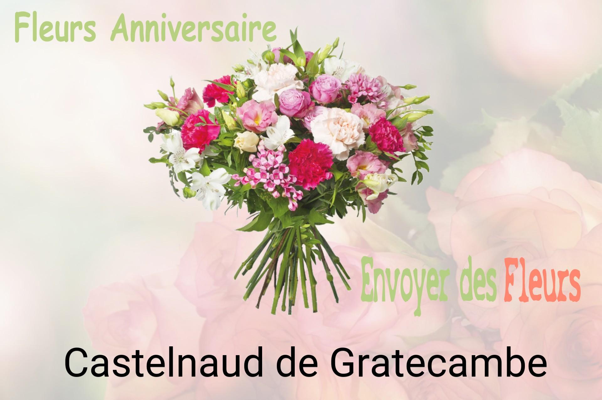 Bouquet de fleurs d’anniversaire livré à Castelnaud-de-Gratecambe