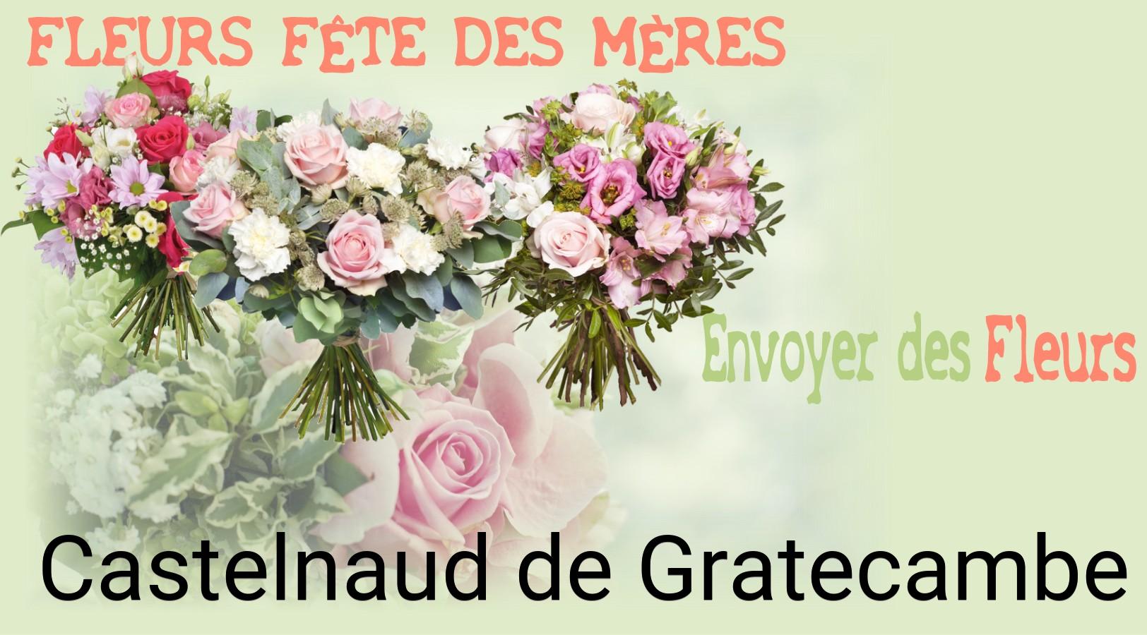 Bouquet de Fête des Mères livré à Castelnaud-de-Gratecambe